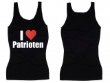 Frauen Top - I Love Patrioten