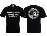 Frauen T-Shirt - Aryan Warrior - Lindisfarne 793 - Motiv 2 - Schwarz