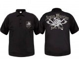 Polo-Shirt - North Land - AW - Axmen - Motiv 2 - schwarz