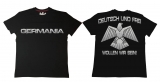 Premium Shirt - Deutsch und Frei - schwarz
