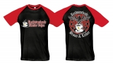 Raglan T-Shirt - Rechtsrockcafe - schwarz/rot