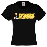 Kinder T-Shirt - Der Baumeister - Wunschname