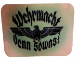 Schablone - Wehrmacht denn sowas?