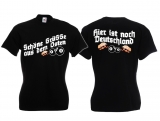 Frauen T-Shirt - Grüße aus dem Osten - Hier ist noch Deutschland