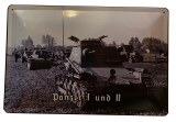Blechschild - Panzer I & II - D165 (94)