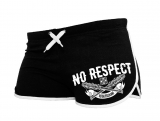 Frauen - Shorts Ostdeutschland - No Respect - schwarz/weiß - Motiv 2