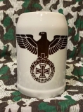 Bierkrug - Reichsadler mit Eisernem Kreuz