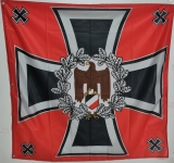 Standarte der Wehrmacht - Regimentsfahne - rot