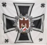 Standarte der Wehrmacht - Regimentsfahne - weiß