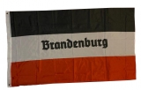Fahne - Schwarz-Weiß-Rot - Brandenburg +++NUR WENIGE DA+++