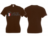 Frauen T-Shirt - 1. Mai - braun