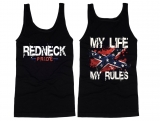 Muskelshirt/Tank Top - Redneck - My Life my Rules