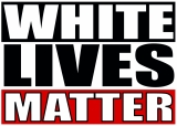 XXL White Lives Matter - Aufkleber Paket 10 Stück
