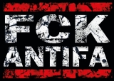 FCK Antifa - A4 Aufkleber