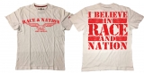 Premium Shirt - Race & Nation - weiß/rot