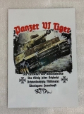 Blechschild KM - Schwere Panzer Abteilung 501 - Tiger