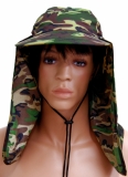 Armee Hut mit Nackenschutz