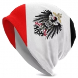 Beanie - Reichsadler - schwarz-weiß-rot - Motiv 2