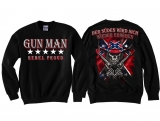 Pullover - Gun Man - Rebel Proud
