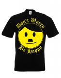 Frauen T-Shirt - Nettes Gesicht - Dont worry be happy