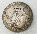 Medallie - Bismarck - Dem Schöpfer des Deutschen Reiches - silbern - Sammleranfertigung