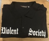 Polo Shirt - Violent Society +++EINZELSTÜCK+++RAUSVERKAUF+++