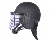 Helm Polizei - Modell Schutzhelm mit Gitterschutz & Visier