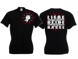 Frauen T-Shirt - Liebe deine Rasse