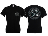 Frauen T-Shirt - Wölfe Odins - Ein Rudel -  schwarz