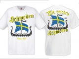 Frauen T-Shirt - Mir reichts ich geh nach Schweden - weiß