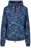 Frauen Überziehjacke - Ladies Camo Pull Over Jacket - digital duskviolet camo