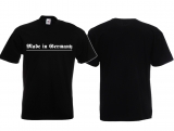 T-Hemd - Made in Germany - schwarz