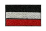 Aufnäher - Deutsches Reich - schwarz-weiß-rot
