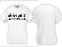 Frauen T-Shirt - Sleipnir - Germania - Motiv 2  - weiss