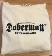 Doberman - Kapuzenpullover - Germania - weiß +++EINZELSTÜCK+++