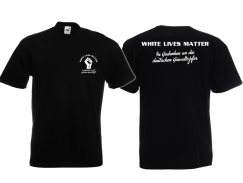 Frauen T-Shirt - In Gedenken an die deutschen Gewaltopfer - White Lives Matter - Motiv 2