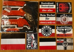 Aktivisten Paket - DEUTSCHLAND - 300 Stück + Fahne Division Deutschland