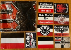 Aktivisten Paket - DEUTSCHLAND - 300 Stück + Fahne Division Thüringen