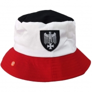 Hut - Deutsches Reich - schwarz-weiß-rot - mit Wappen