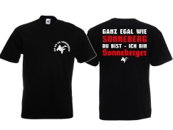 Frauen T-Shirt - Sonneberg / Sonneberger - schwarz