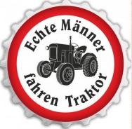 Flaschenöffner / Kapselheber - Echte Männer fahren Traktor KH17