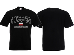 Frauen T-Shirt - College Stil Deutsches Reich - Hessen