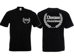 Frauen T-Shirt - Division Deutschland - klassisch - Motiv 1 - schwarz