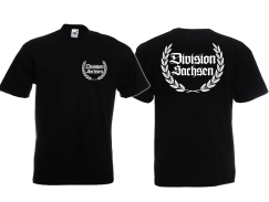 Frauen T-Shirt - Division Sachsen - klassisch - Motiv 1 - schwarz