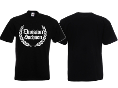Frauen T-Shirt - Division Sachsen - klassisch - Motiv 2 - schwarz