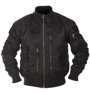 Jacke - Tactical Fliegerjacke - schwarz