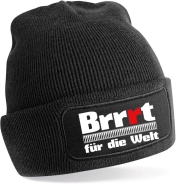 Mütze - BD - Brrrt für die Welt - schwarz