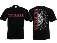 Frauen T-Shirt - Wolf of Valhalla - schwarz