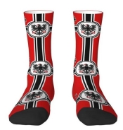 Strümpfe - Reichsadler - schwarz-weiß-rot - Motiv 1