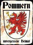 Blechschild - 12x18cm - Pommern